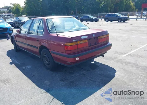 1991 Honda Accord Lx/Ex from USA, damaged, VIN 1HGCB7658MA119189